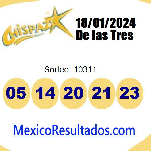 chispazo sorteo 10311