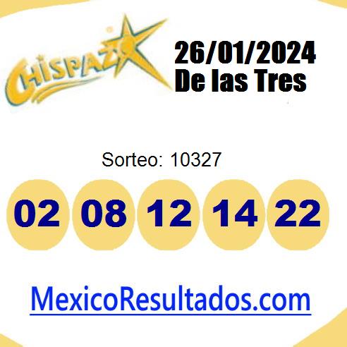 chispazo sorteo 10327