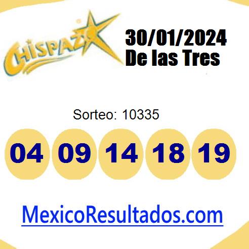 chispazo sorteo 10335