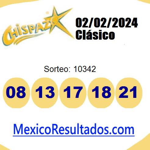 chispazo sorteo 10342