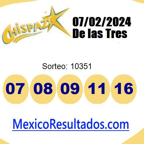 chispazo sorteo 10351