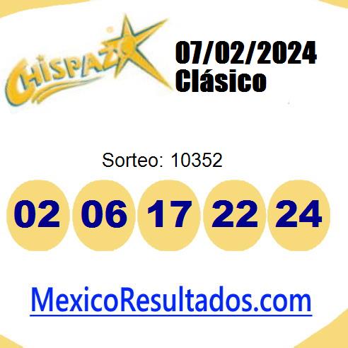 chispazo sorteo 10352