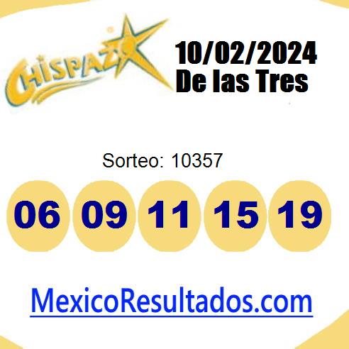 chispazo sorteo 10357