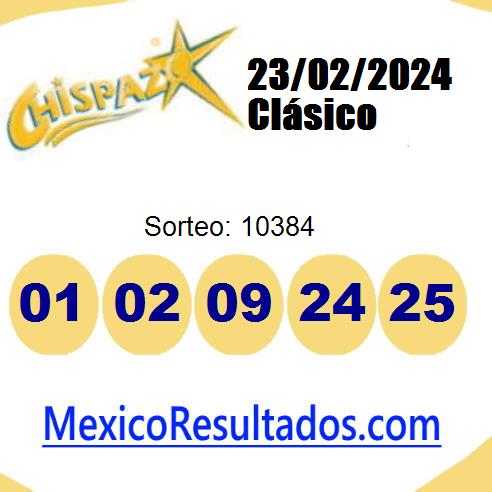 chispazo sorteo 10384