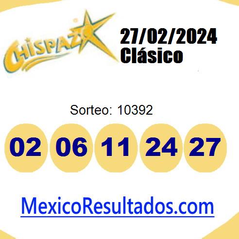 chispazo sorteo 10392