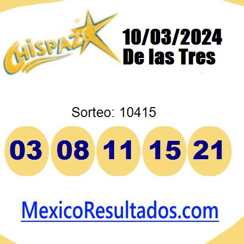 chispazo sorteo 10415