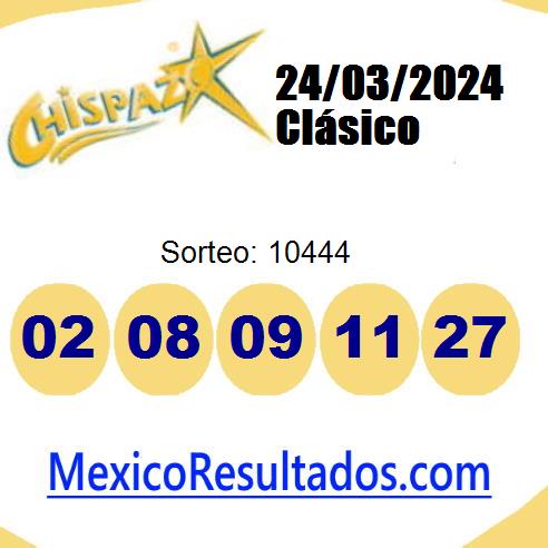 chispazo sorteo 10444