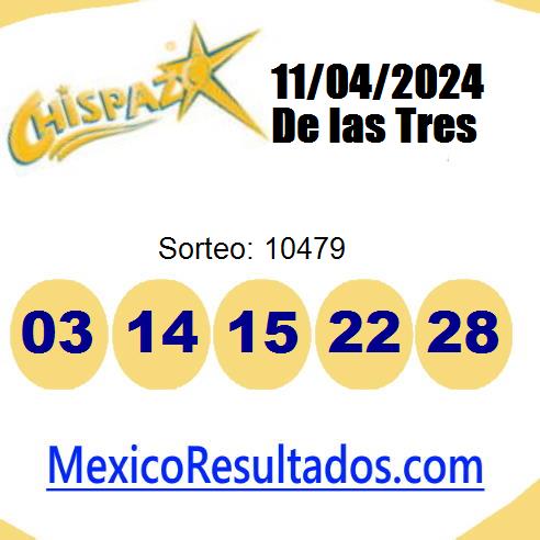 chispazo sorteo 10479