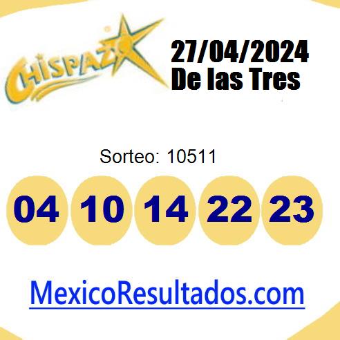 chispazo sorteo 10511