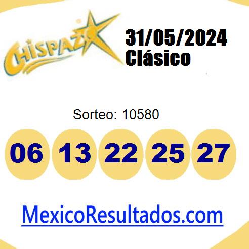 chispazo sorteo 10580