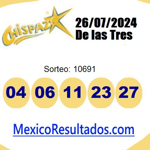 chispazo sorteo 10691