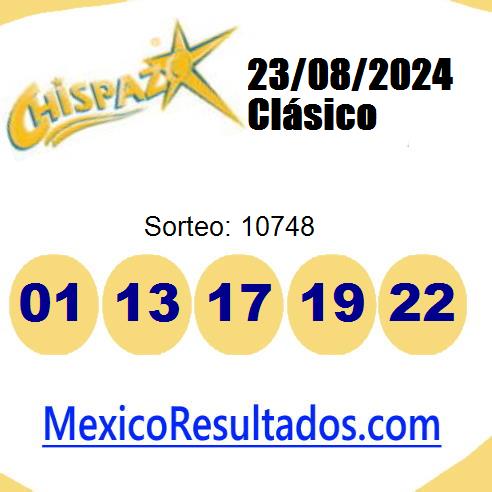 chispazo sorteo 10748