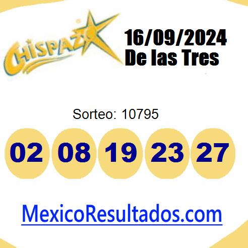 chispazo sorteo 10795