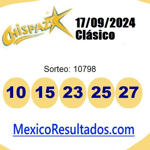 chispazo sorteo 10798