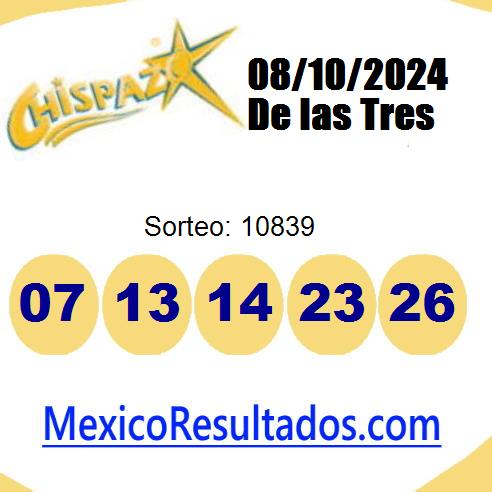 chispazo sorteo 10839