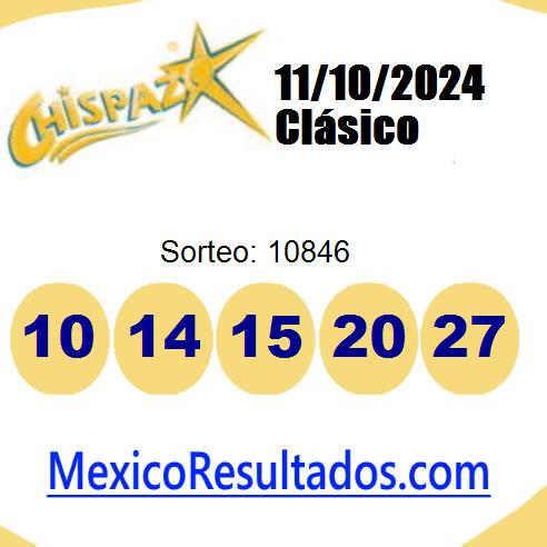 chispazo sorteo 10846