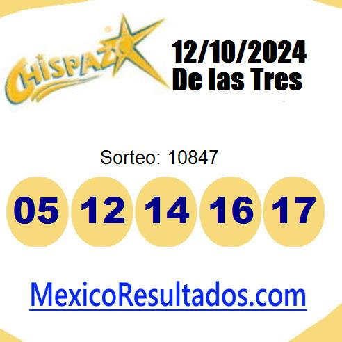 chispazo sorteo 10847