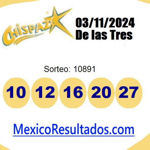 chispazo sorteo 10891