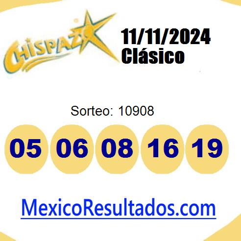 chispazo sorteo 10908