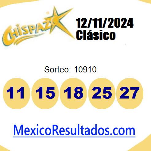 chispazo sorteo 10910