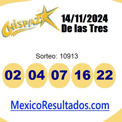 chispazo sorteo 10913