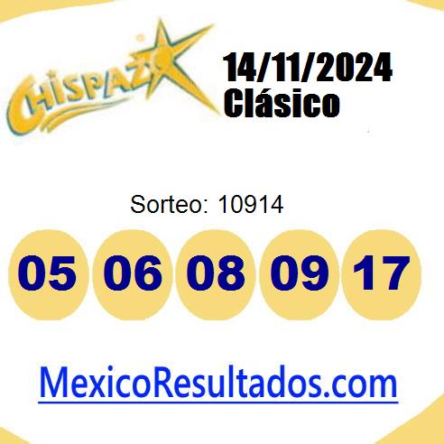 chispazo sorteo 10914