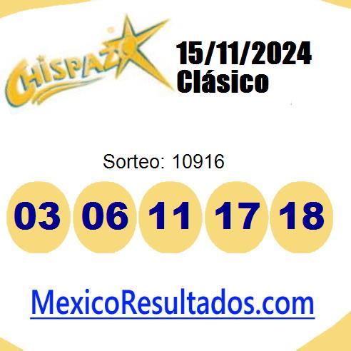 chispazo sorteo 10916