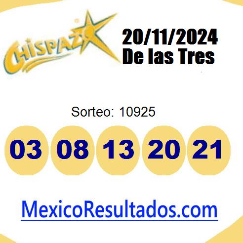 chispazo sorteo 10925