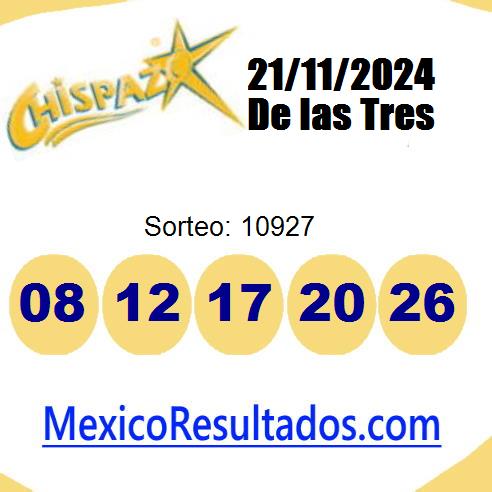 chispazo sorteo 10927