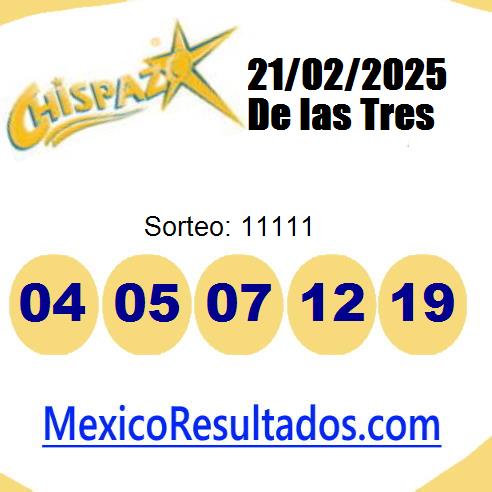 chispazo sorteo 11111 chispazo sorteo 11111