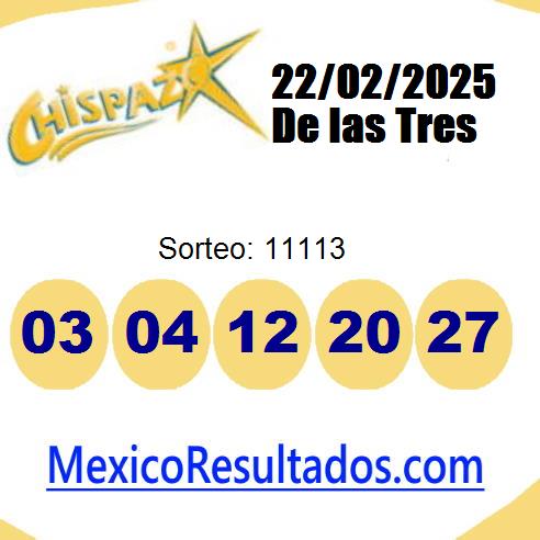 chispazo sorteo 11113 chispazo sorteo 11113