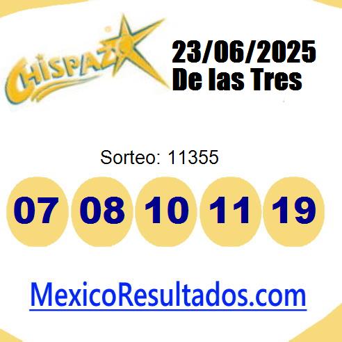 chispazo sorteo 11355