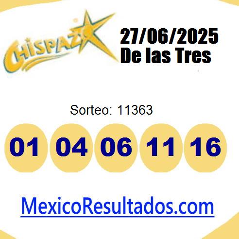 chispazo sorteo 11363 chispazo sorteo 11363