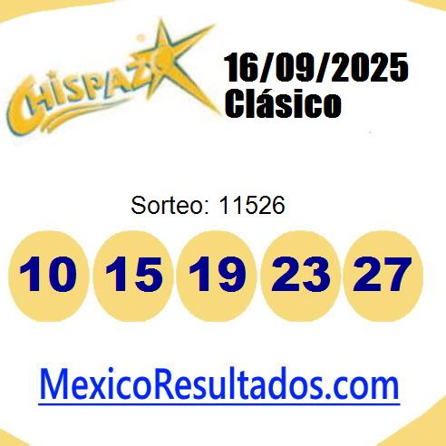 chispazo sorteo 11526