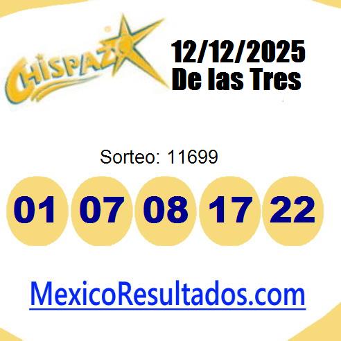 chispazo sorteo 11699