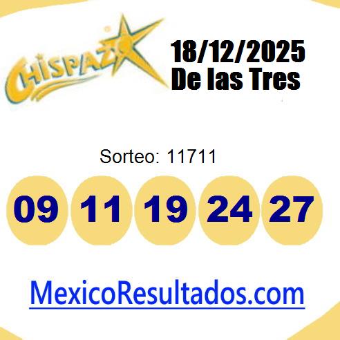 chispazo sorteo 11711