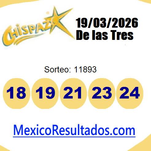 chispazo sorteo 11893