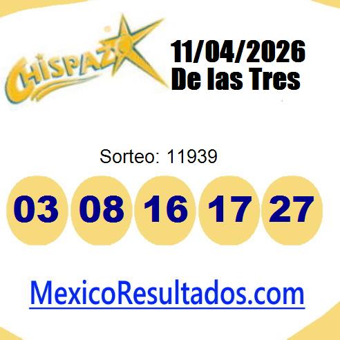 chispazo sorteo 11939
