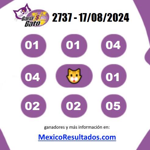 Gana Gato Sorteo 2737 Gana Gato 2737