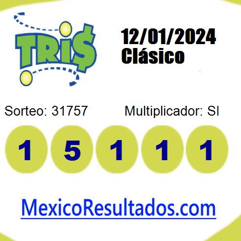 tris sorteo 31757