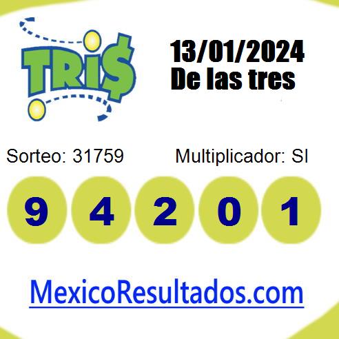 tris sorteo 31759