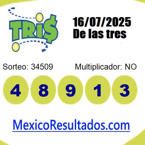 tris sorteo 34509