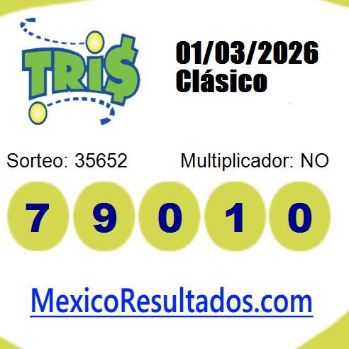 tris sorteo 35652