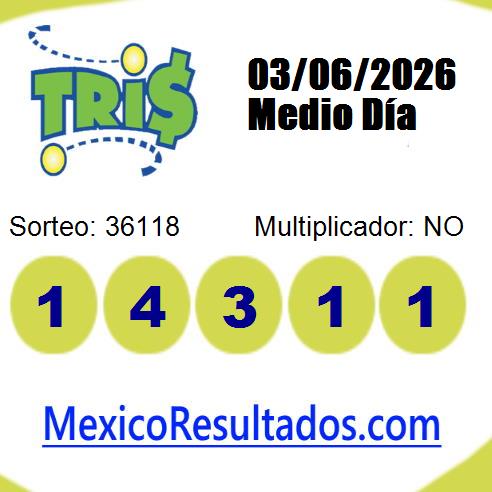 tris sorteo 36118