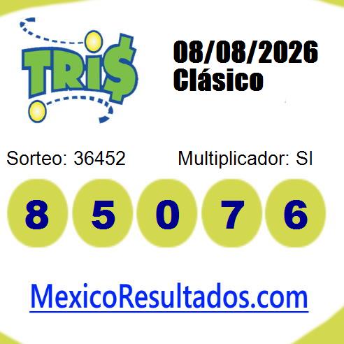 tris sorteo 36452