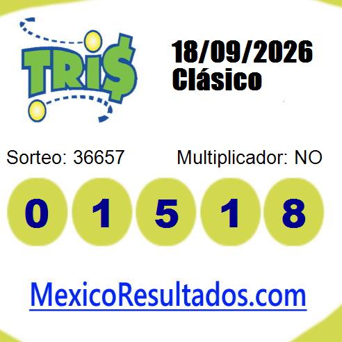 tris sorteo 36657