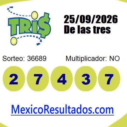 tris sorteo 36689