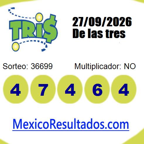 tris sorteo 36699